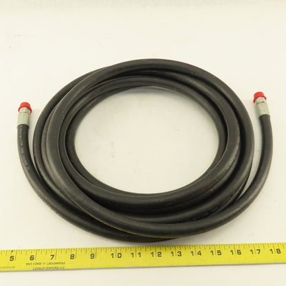 Gates LP350 3/8" LP Gas Hose G3/8 Male Non Swivel Fittings 20'