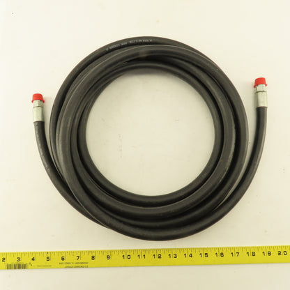 Gates LP350 3/8" LP Gas Hose G3/8 Male Non Swivel Fittings 20'