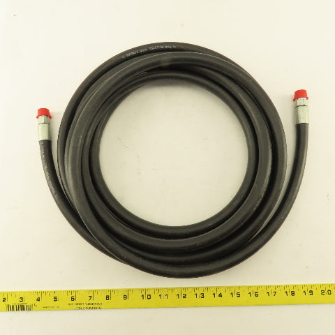 Gates LP350 3/8" LP Gas Hose G3/8 Male Non Swivel Fittings 20'