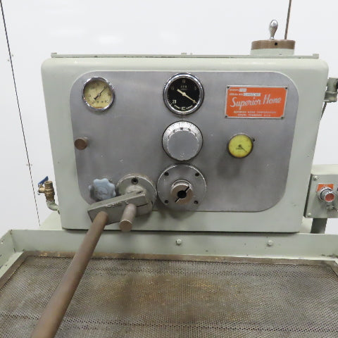 Superior Hone Model HM Horizontal Honing Machine W/Some Tooling 460V 3ph