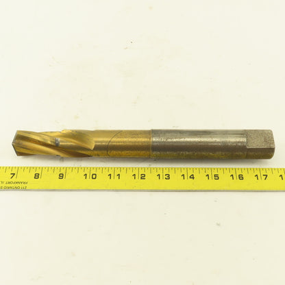 CJT Kooltwist 1.1800 Dia. Coolant Thru 4 Flute Twist Drill 2" Depth Chamfer TiN