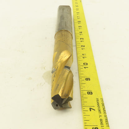 CJT Kooltwist 1.1800 Dia. Coolant Thru 4 Flute Twist Drill 2" Depth Chamfer TiN