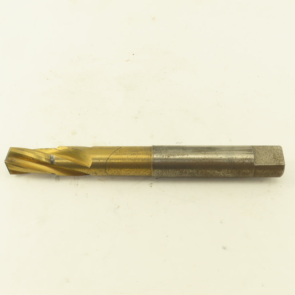 CJT Kooltwist 1.1800 Dia. Coolant Thru 4 Flute Twist Drill 2" Depth Chamfer TiN
