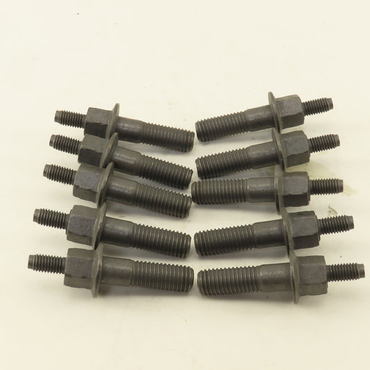 M8 - M12 x 40mm Hex Flange Torque Stud Bolt Lot Of 10