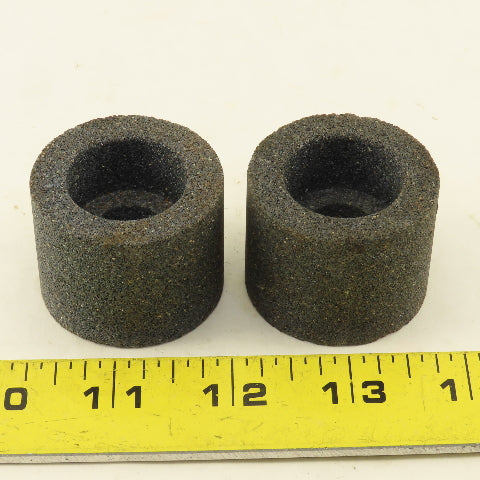 A54 M5VBE Grinding Stone 1-11/16" OD x 1-1/4" Wide 5/8" Arbor Bore Lot Of 2