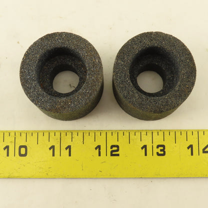 A54 M5VBE Grinding Stone 1-11/16" OD x 1-1/4" Wide 5/8" Arbor Bore Lot Of 2