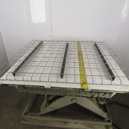 42" x 46" Double Waterfall Wire Decks Pallet Racking Shelf 2,500 lbs Cap NEW