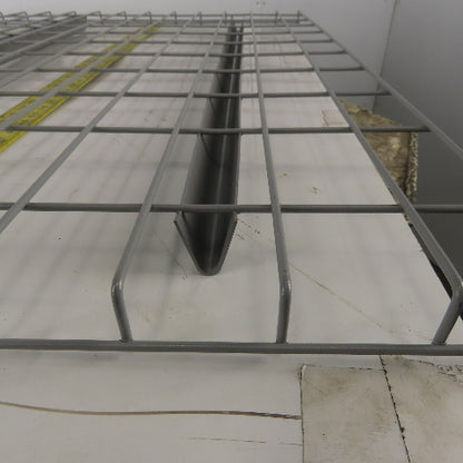 42" x 46" Double Waterfall Wire Decks Pallet Racking Shelf 2,500 lbs Cap NEW