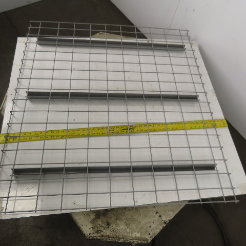 42" x 46" Double Waterfall Wire Decks Pallet Racking Shelf 2,500 lbs Cap NEW