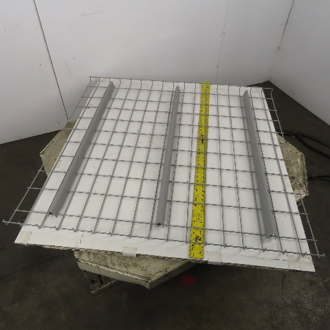 42" x 46" Double Waterfall Wire Decks Pallet Racking Shelf 2,500 lbs Cap NEW