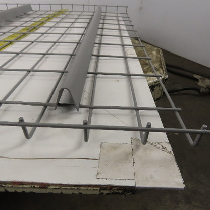 42" x 46" Double Waterfall Wire Decks Pallet Racking Shelf 2,500 lbs Cap NEW
