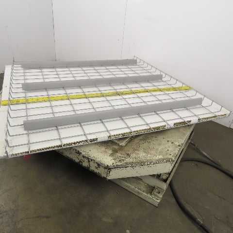 42" x 46" Double Waterfall Wire Decks Pallet Racking Shelf 2,500 lbs Cap NEW