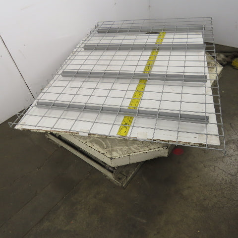 42" x 58" Double Waterfall Wire Decks Pallet Racking Shelf 2,500 lbs Cap NEW