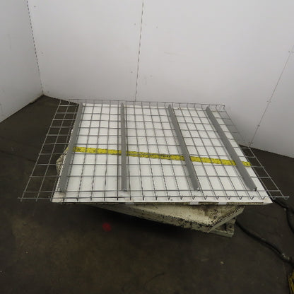 42" x 58" Double Waterfall Wire Decks Pallet Racking Shelf 2,500 lbs Cap NEW