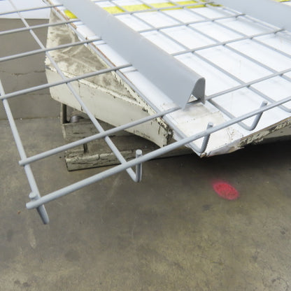42" x 58" Double Waterfall Wire Decks Pallet Racking Shelf 2,500 lbs Cap NEW