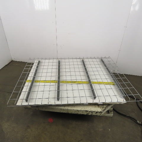 42" x 58" Double Waterfall Wire Decks Pallet Racking Shelf 2,500 lbs Cap NEW