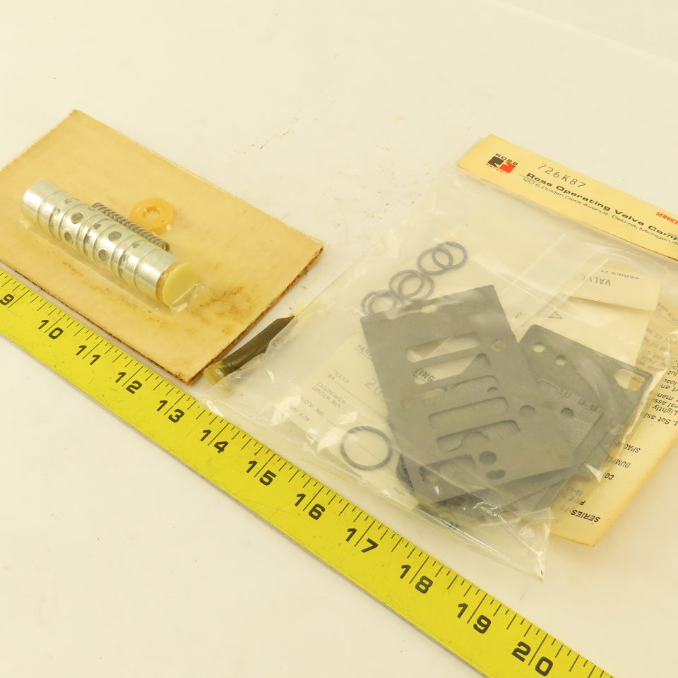 Ross 722K87 Pneumatic Valve Body Service Kit 726K87 NOS