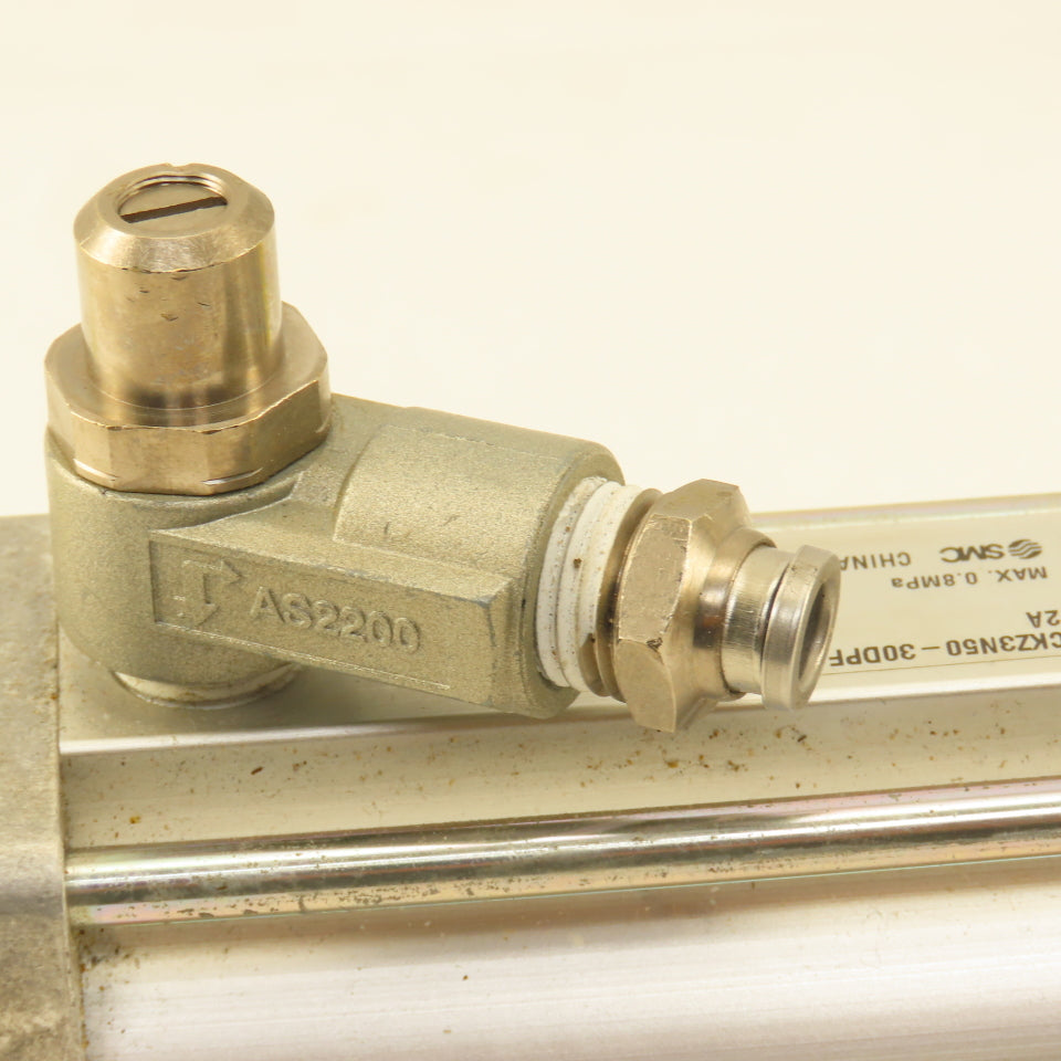 SMC CKZ3N50-30DPF-X274 Pneumatic Power Clamp Cylinder 30° Left/Right