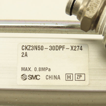 SMC CKZ3N50-30DPF-X274 Pneumatic Power Clamp Cylinder 30° Left/Right