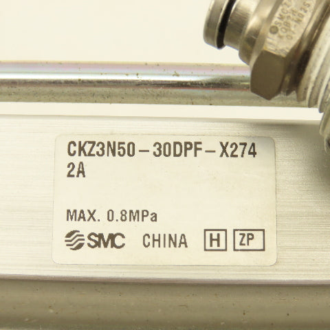 SMC CKZ3N50-30DPF-X274 Pneumatic Power Clamp Cylinder 30° Left/Right