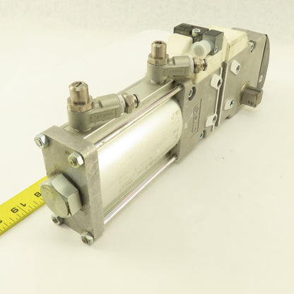 SMC CKZ3N50-30DPF-X274 Pneumatic Power Clamp Cylinder 30° Left/Right