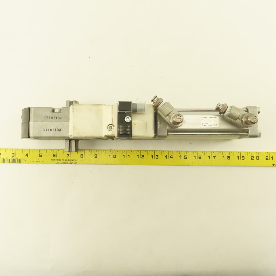 SMC CKZ3N50-30DPF-X274 Pneumatic Power Clamp Cylinder 30° Left/Right