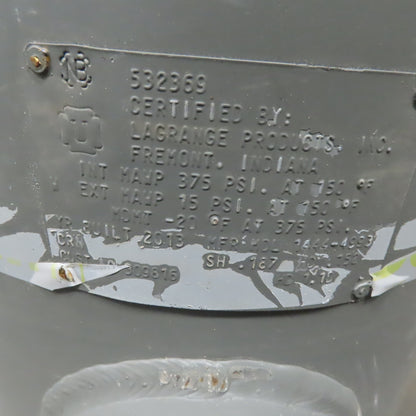Vertical 20 Gallon Pressure Vessel Gas filter 375PSI