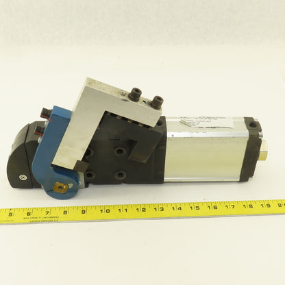 SMC CKZ2N50-30DT Pneumatic Power Clamp Cylinder 30° Left/Right With Arm