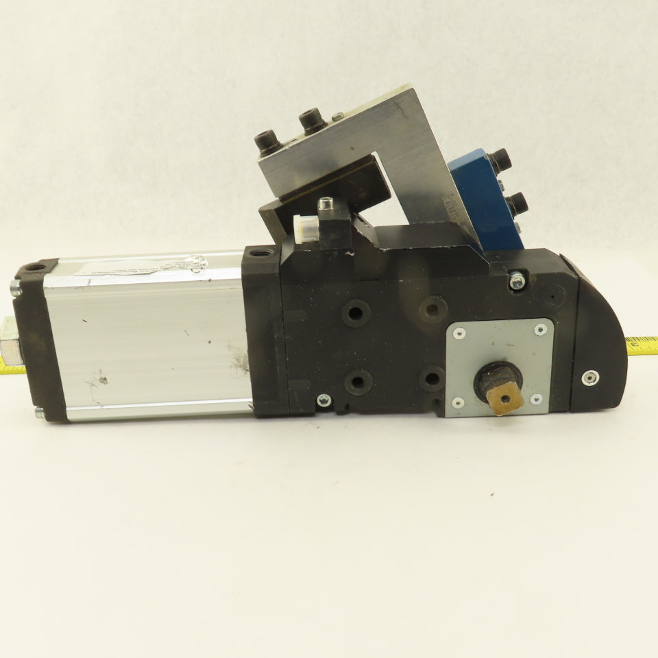 SMC CKZ2N50-30DT Pneumatic Power Clamp Cylinder 30° Left/Right With Arm