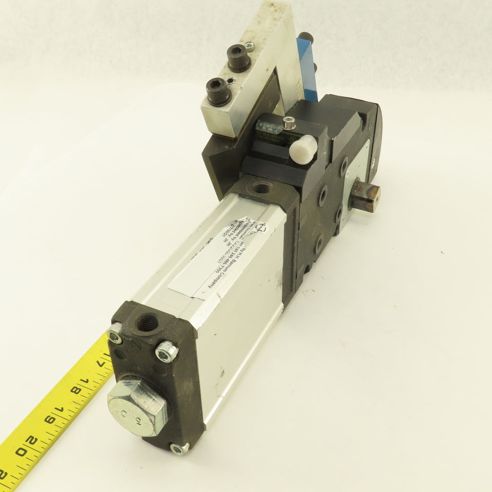 SMC CKZ2N50-30DT Pneumatic Power Clamp Cylinder 30° Left/Right With Arm