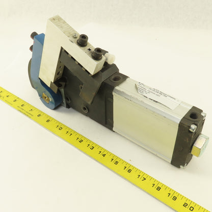 SMC CKZ2N50-30DT Pneumatic Power Clamp Cylinder 30° Left/Right With Arm