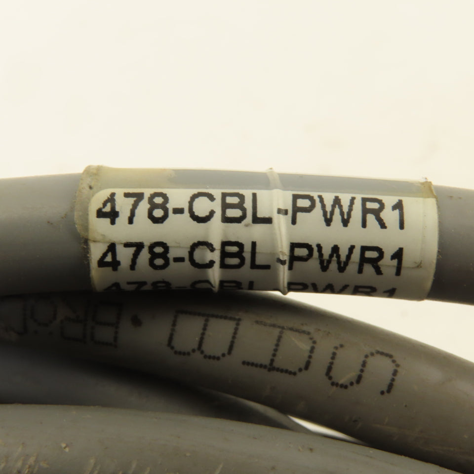478-CBL-PWR1 Adapter Cable 125V 15A Plug  - 3 Plus Ground Amphenol Ecomate 20'