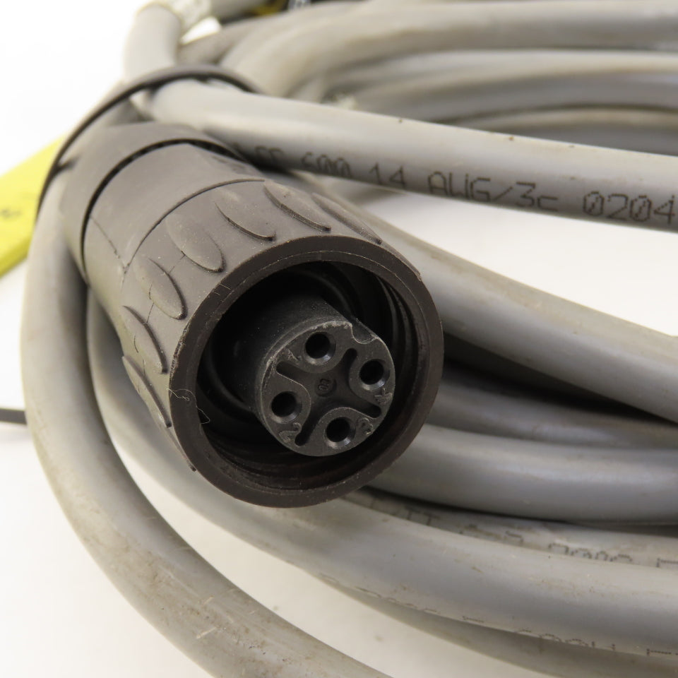 478-CBL-PWR1 Adapter Cable 125V 15A Plug  - 3 Plus Ground Amphenol Ecomate 20'