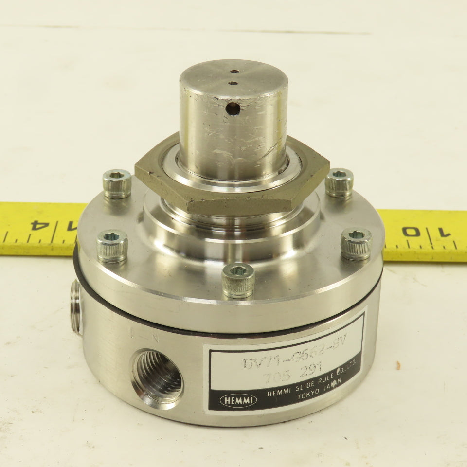 Hemmi Slide Rule UV71-G662-SV Valve 1/4" NPT