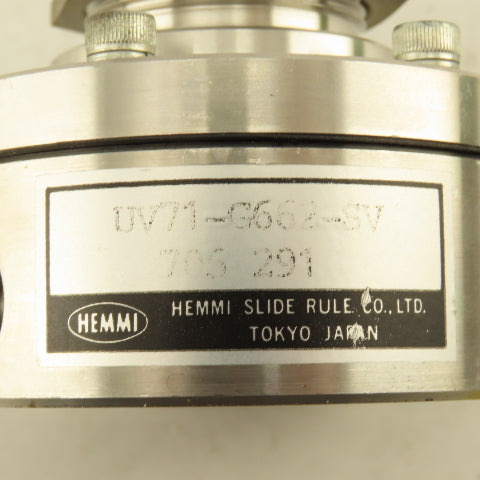 Hemmi Slide Rule UV71-G662-SV Valve 1/4" NPT