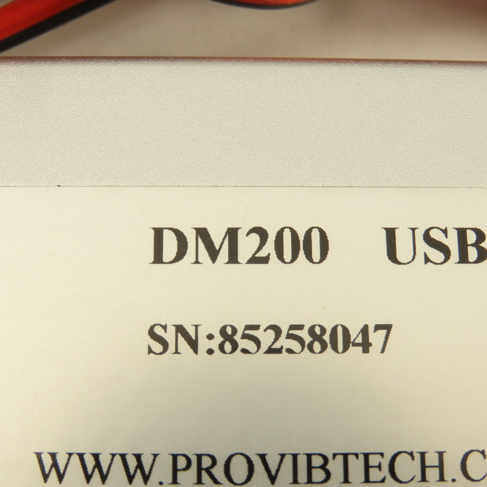 PVT ProvibTech DM200 Dual Channel Vibration Monitor USB-RS485 With Cables