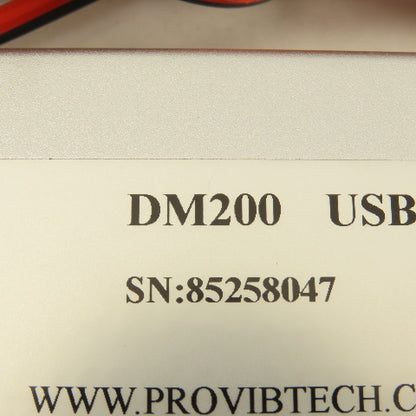 PVT ProvibTech DM200 Dual Channel Vibration Monitor USB-RS485 With Cables