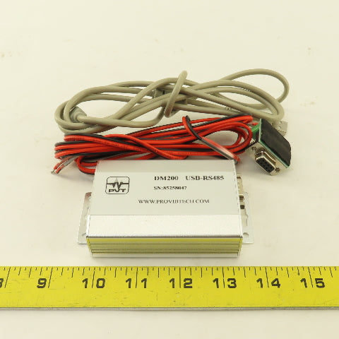 PVT ProvibTech DM200 Dual Channel Vibration Monitor USB-RS485 With Cables