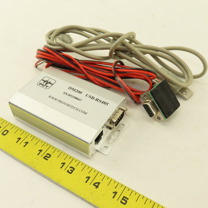 PVT ProvibTech DM200 Dual Channel Vibration Monitor USB-RS485 With Cables