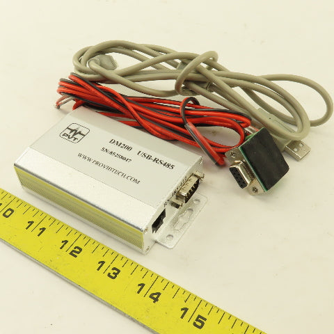 PVT ProvibTech DM200 Dual Channel Vibration Monitor USB-RS485 With Cables