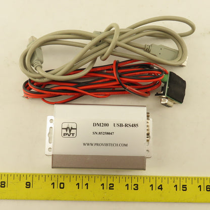 PVT ProvibTech DM200 Dual Channel Vibration Monitor USB-RS485 With Cables