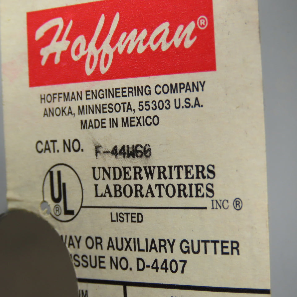 Hoffman F-44W60 60" Electrical Enclosure Wireway Nema Type 12