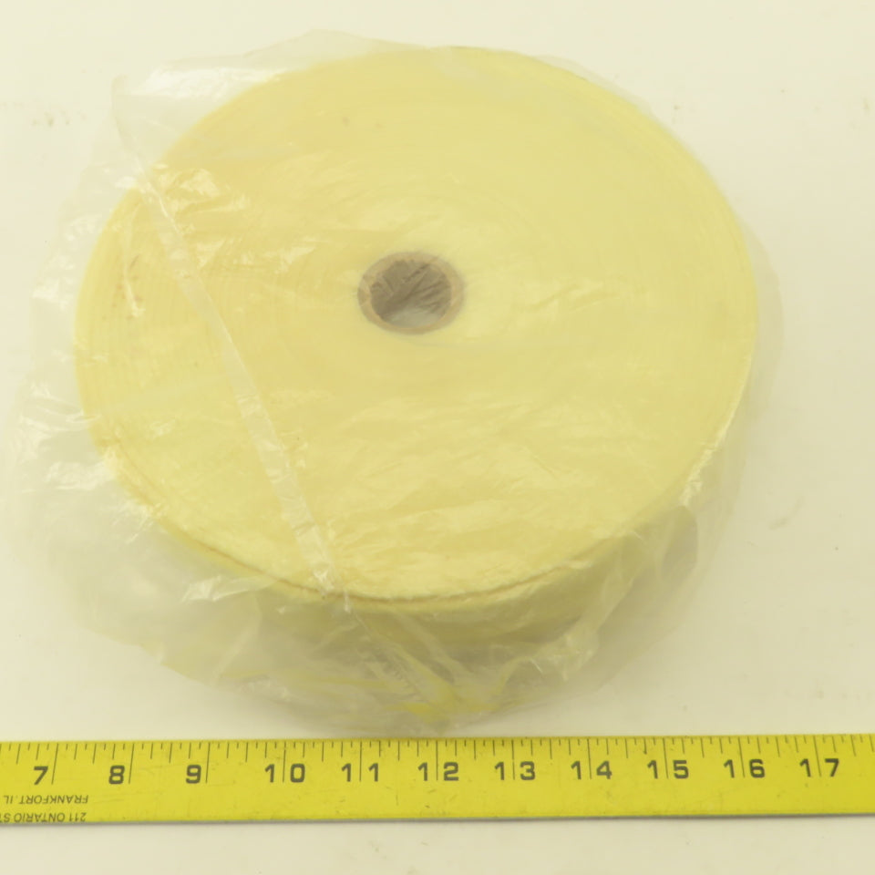 Cotronics 398-81 Thermeez 1" x 1/8" x 50' Roll Silica Cloth Hi Temp Lot Of 2