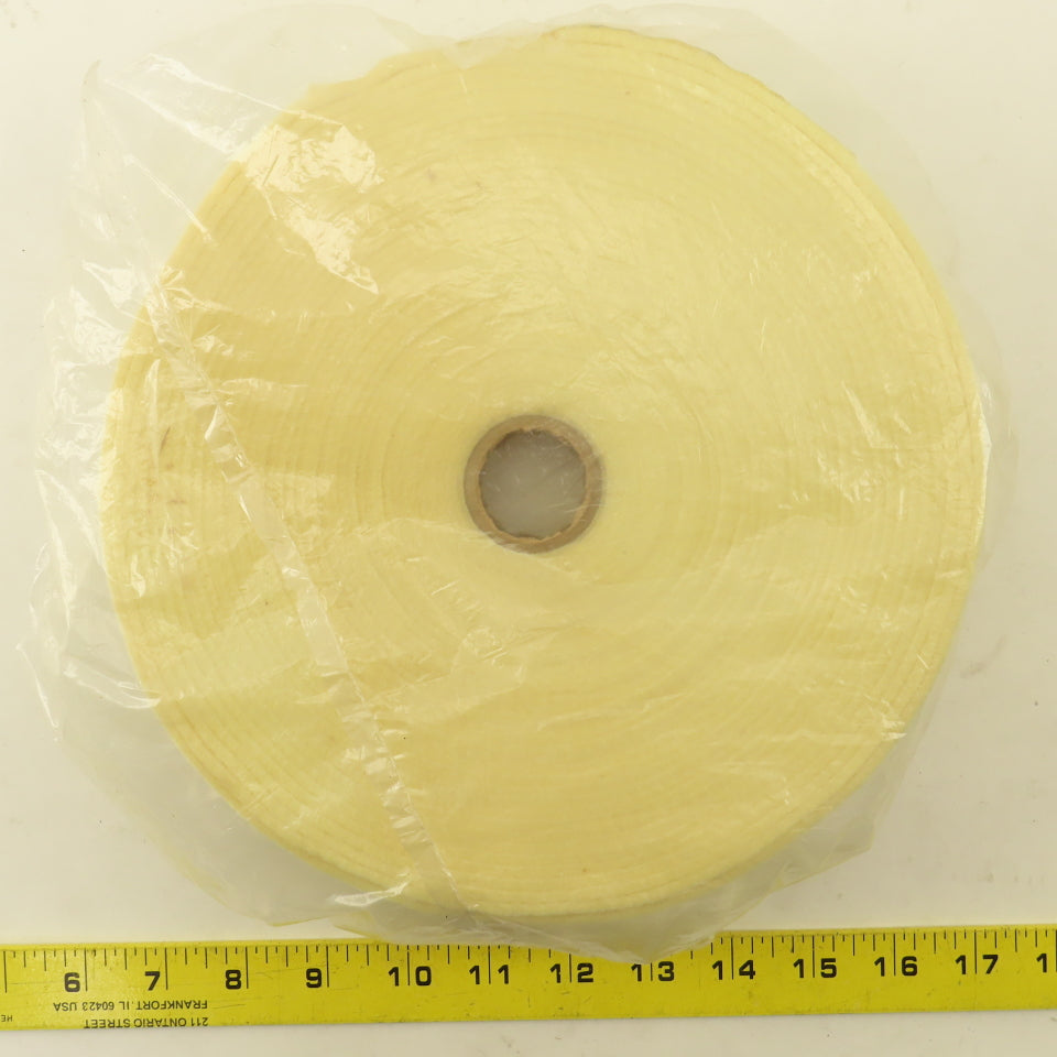 Cotronics 398-81 Thermeez 1" x 1/8" x 50' Roll Silica Cloth Hi Temp Lot Of 2