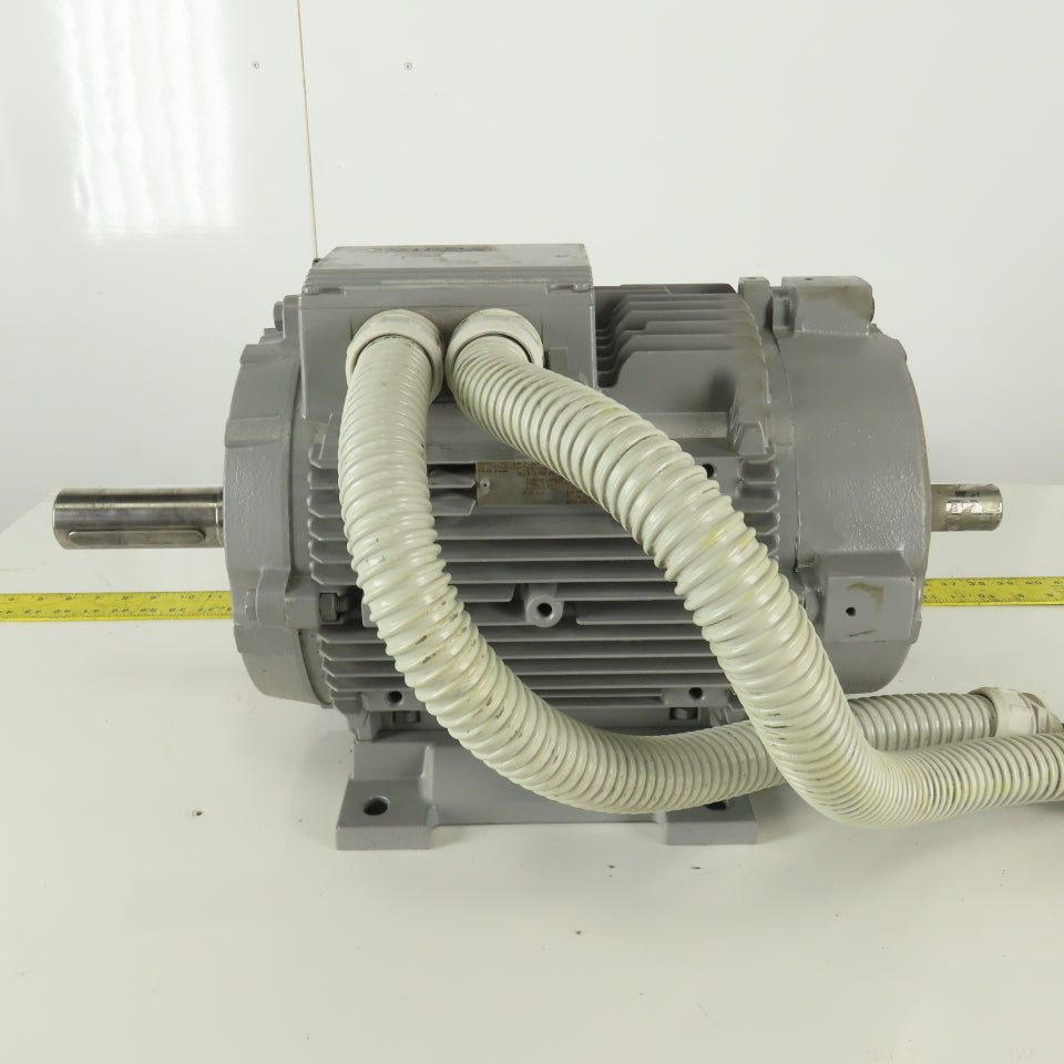 Siemens 1PP9164-2KA90-ZN00 20Hp Compressor Motor 3555RPM 230/460V 3Ph Compair