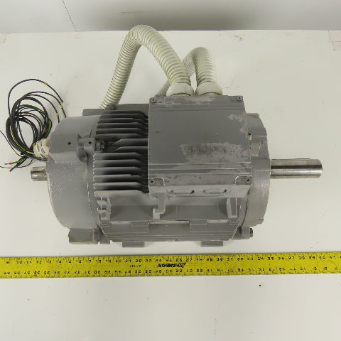 Siemens 1PP9164-2KA90-ZN00 20Hp Compressor Motor 3555RPM 230/460V 3Ph Compair