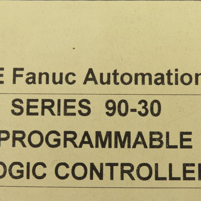 Edenco Series 90-30 GE Fanuc Programmable Logic Controller PLC Training Manual