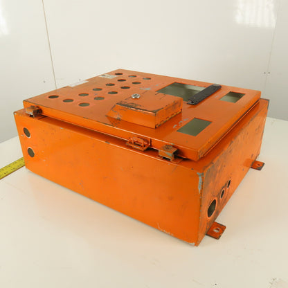 Hoffman A-242008LP Wall Mount Electrical Enclosure W/Back Plate 24"x20"x8"
