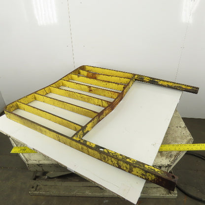 Forklift Load Back Rest Attachment Class II 38-3/4" Wide x 46-1/2" High