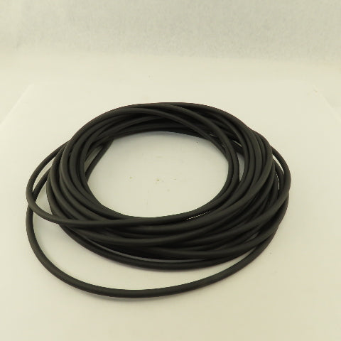 5/16" OD x 11/34" ID 5/64" Thick Walled Rubber Vacuum Tube Line 50'